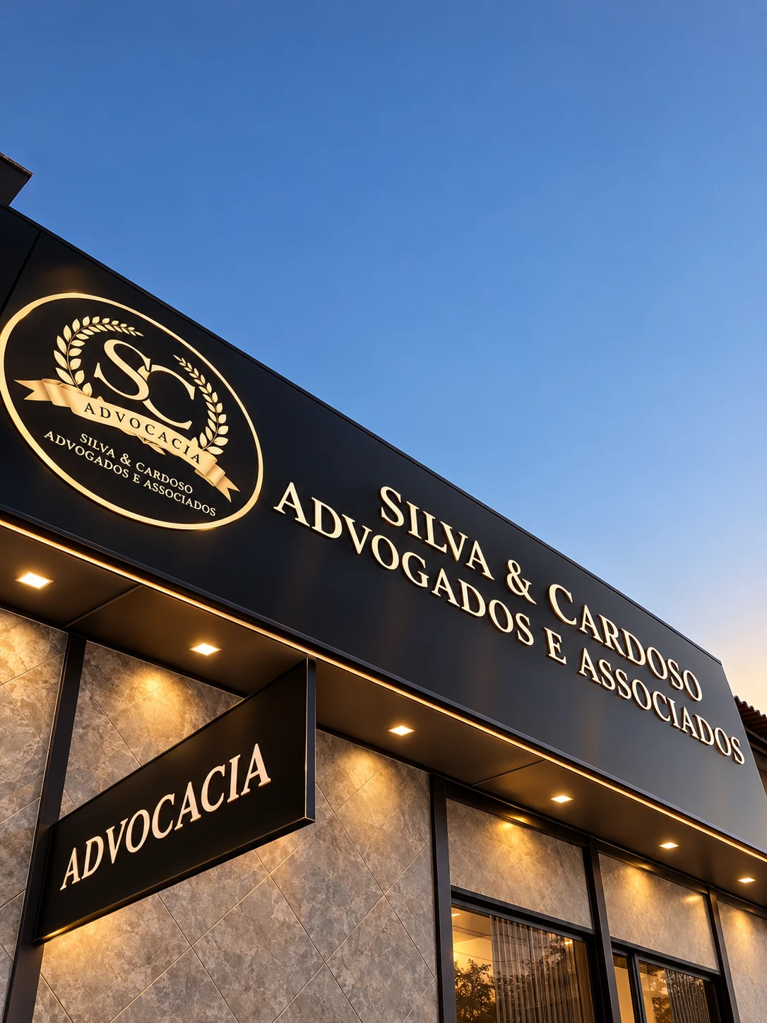 Fachada do escritório Silva & Cardoso Advogados e Associados